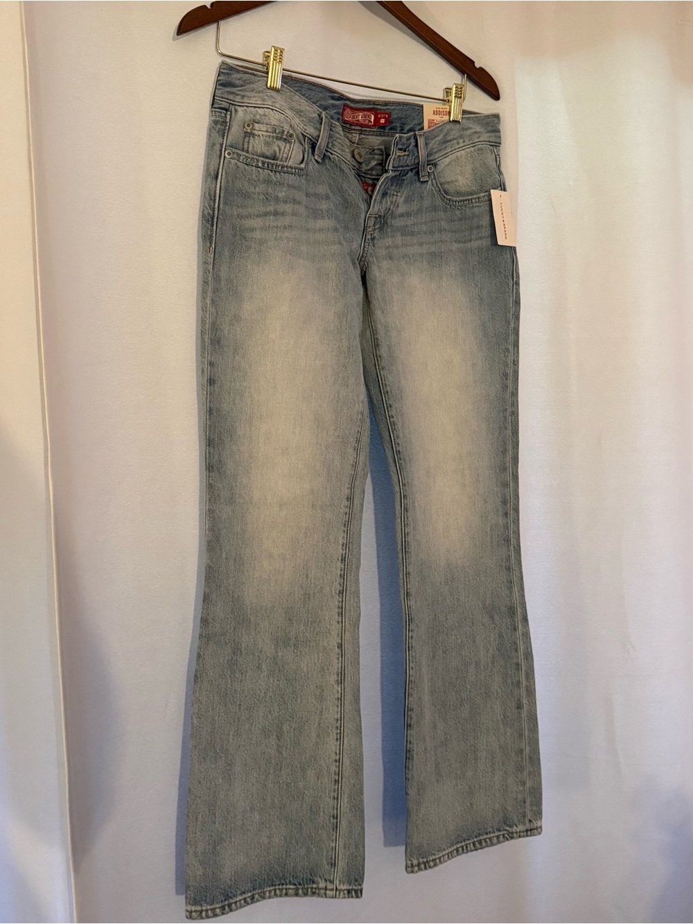NWT Light Wash Addison Lucky Brand Women's Bootcut Jeans